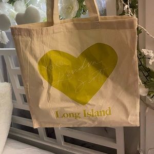 BRAND NEW Kendra Scott Canvas tote